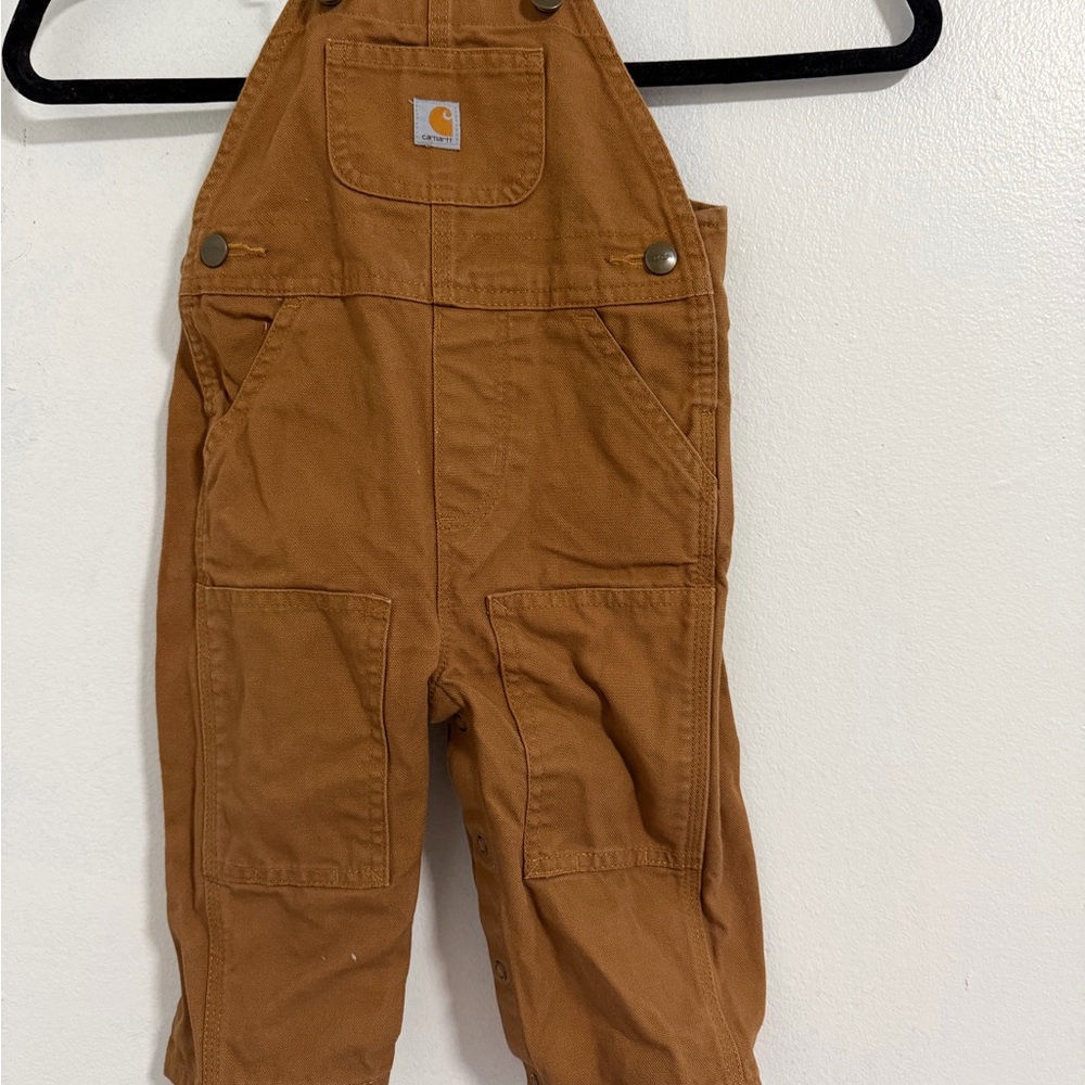 Carhartt Kids Tan Overalls